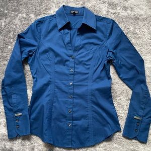 Express Women Blouse - Blue - Size:XS - Used but GOOD condition!